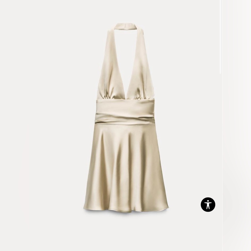 Zara satin dress